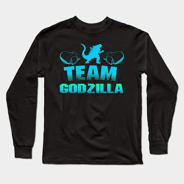 Team Godzilla Long Sleeve T-Shirt by Ruffeli